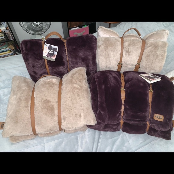 UGG Bedding Ugg Throw And Pillow Gift Set Poshmark